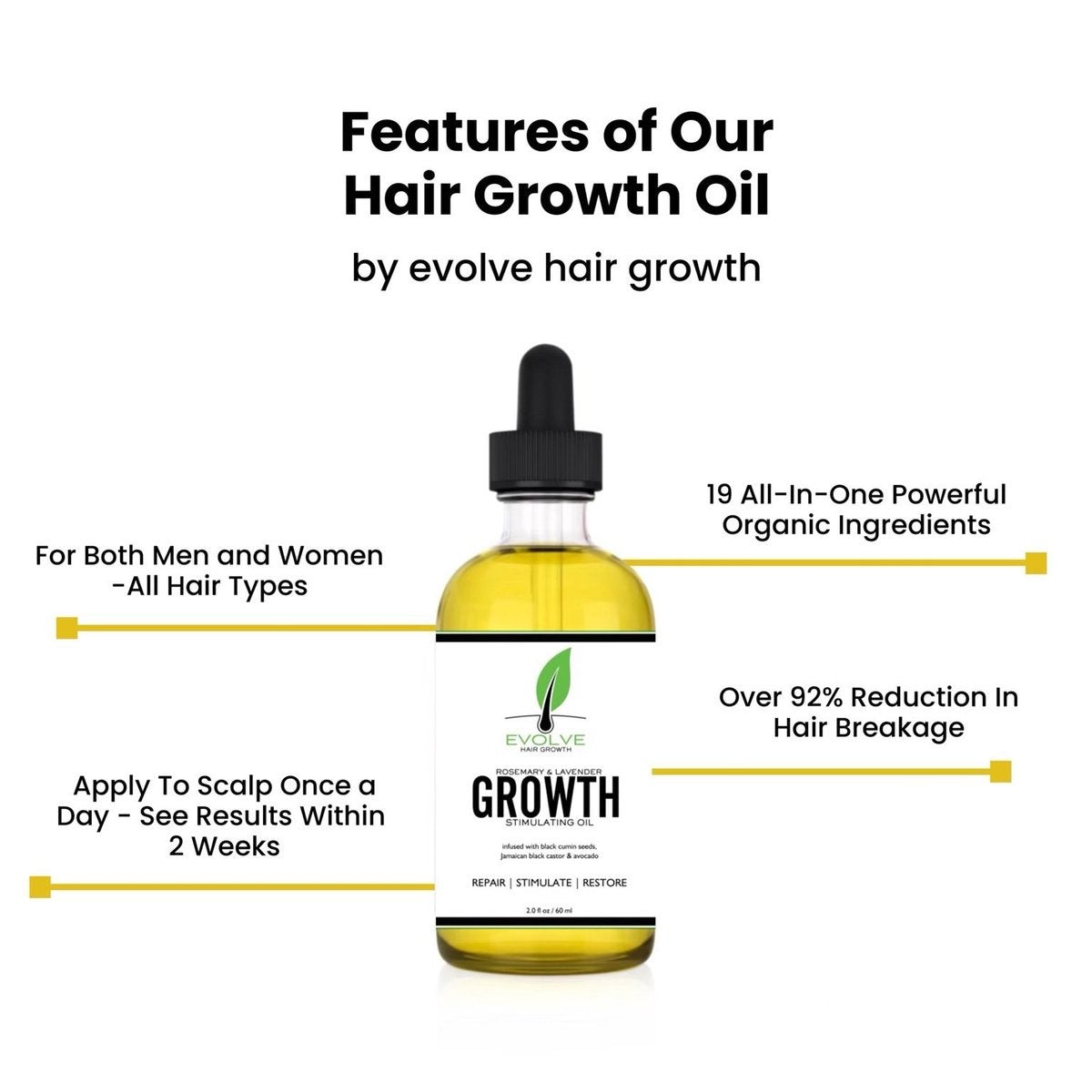 Evolve Hair Growth Oil