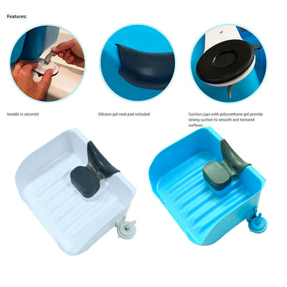 Elderly Kids Children Portable Shampoo Bowl Plastic Wash Hair Basin