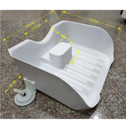 Elderly Kids Children Portable Shampoo Bowl Plastic Wash Hair Basin