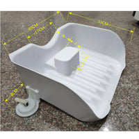Elderly Kids Children Portable Shampoo Bowl Plastic Wash Hair Basin